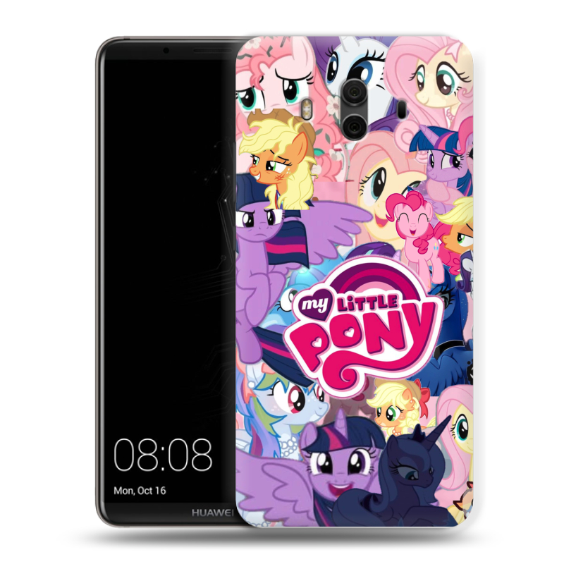 Силиконовый чехол на Huawei Mate 10 с принтом My little pony Дружба чудо Силиконовый чехол на Huawei Mate 10 с принтом My little pony Дружба чудо