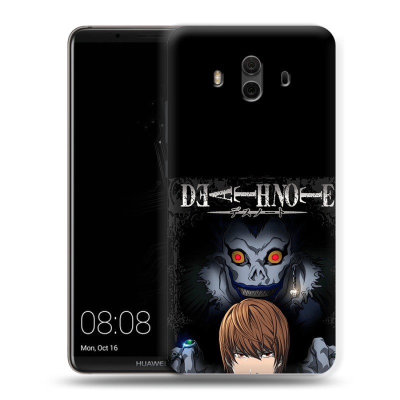 Пластиковый чехол на Huawei Mate 10 с принтом Death note Тетрадь смерти Пластиковый чехол на Huawei Mate 10 с принтом Death note Тетрадь смерти