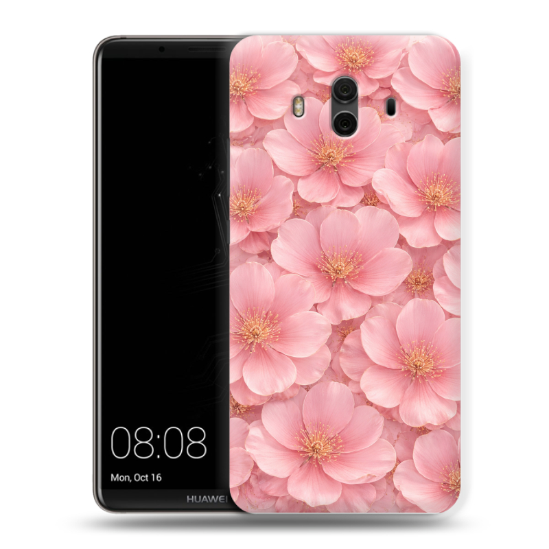 Пластиковый чехол на Huawei Mate 10 с принтом женский Пластиковый чехол на Huawei Mate 10 с принтом женский