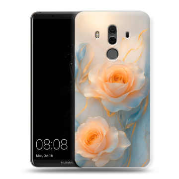 Силиконовый чехол на Huawei Mate 10 Pro с принтом Женский