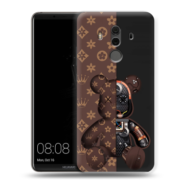 Силиконовый чехол на Huawei Mate 10 Pro с принтом Луи робот