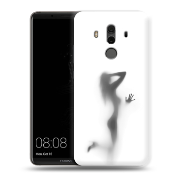 Силиконовый чехол на Huawei Mate 10 Pro с принтом Силуэт Силиконовый чехол на Huawei Mate 10 Pro с принтом Силуэт