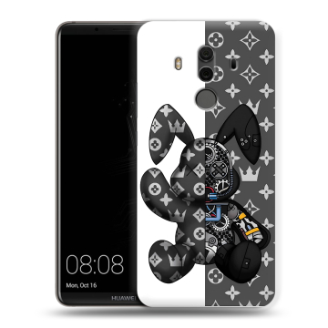 Силиконовый чехол на Huawei Mate 10 Pro с принтом Луи робот