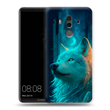 Силиконовый чехол на Huawei Mate 10 Pro с принтом бабочки саккура Силиконовый чехол на Huawei Mate 10 Pro с принтом бабочки саккура