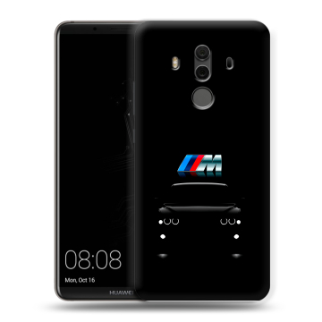 Силиконовый чехол на Huawei Mate 10 Pro с принтом БМВ BMW