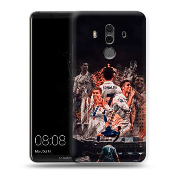 Силиконовый чехол на Huawei Mate 10 Pro с принтом Реал Роналдо Real Ronaldo Силиконовый чехол на Huawei Mate 10 Pro с принтом Реал Роналдо Real Ronaldo