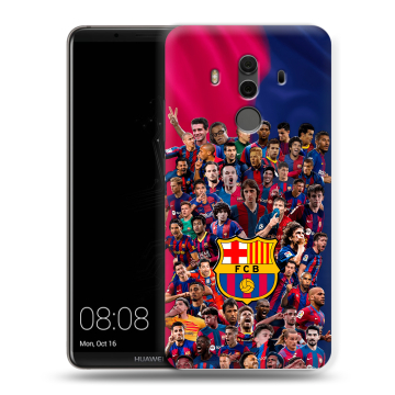 Силиконовый чехол на Huawei Mate 10 Pro с принтом Барселона Barcelona Силиконовый чехол на Huawei Mate 10 Pro с принтом Барселона Barcelona