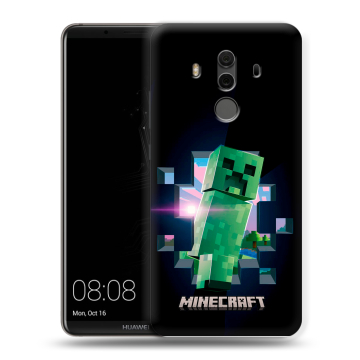 Силиконовый чехол на Huawei Mate 10 Pro с принтом Майнкрафт Minecraft Силиконовый чехол на Huawei Mate 10 Pro с принтом Майнкрафт Minecraft