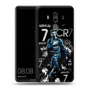 Силиконовый чехол на Huawei Mate 10 Pro с принтом Реал Роналдо Силиконовый чехол на Huawei Mate 10 Pro с принтом Реал Роналдо