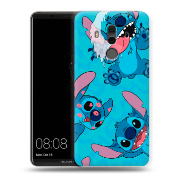 Силиконовый чехол на Huawei Mate 10 Pro с принтом Лило и Стич Силиконовый чехол на Huawei Mate 10 Pro с принтом Лило и Стич