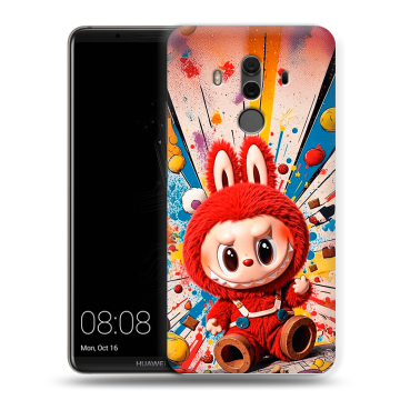 Силиконовый чехол на Huawei Mate 10 Pro с принтом Labubu Лабубу