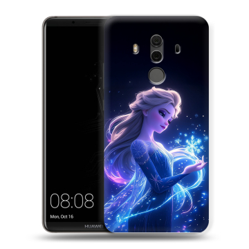 Силиконовый чехол на Huawei Mate 10 Pro с принтом Холодное сердце Frozen Силиконовый чехол на Huawei Mate 10 Pro с принтом Холодное сердце Frozen
