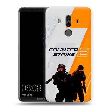 Силиконовый чехол на Huawei Mate 10 Pro с принтом Counter Strike Силиконовый чехол на Huawei Mate 10 Pro с принтом Counter Strike