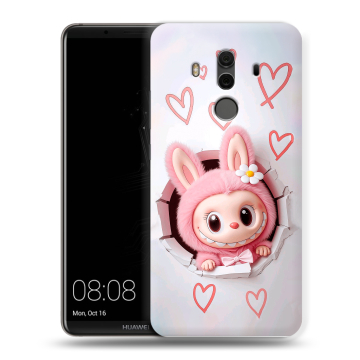 Силиконовый чехол на Huawei Mate 10 Pro с принтом Labubu Лабубу Силиконовый чехол на Huawei Mate 10 Pro с принтом Labubu Лабубу