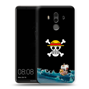 Силиконовый чехол на Huawei Mate 10 Pro с принтом One Piece Ван Пис