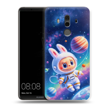 Силиконовый чехол на Huawei Mate 10 Pro с принтом Labubu Лабубу Силиконовый чехол на Huawei Mate 10 Pro с принтом Labubu Лабубу