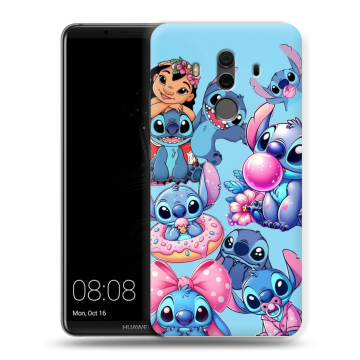 Силиконовый чехол на Huawei Mate 10 Pro с принтом Лило и Стич Силиконовый чехол на Huawei Mate 10 Pro с принтом Лило и Стич