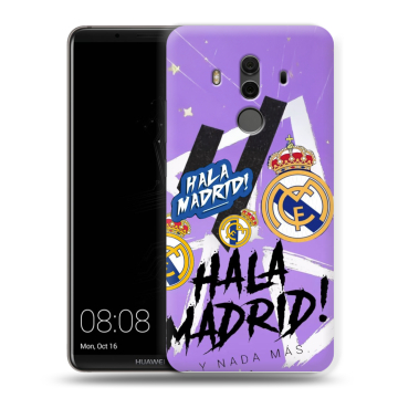 Силиконовый чехол на Huawei Mate 10 Pro с принтом Real Madrid Реал Мадрид