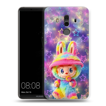 Силиконовый чехол на Huawei Mate 10 Pro с принтом Labubu Лабубу