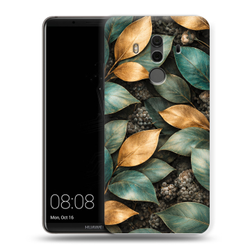 Силиконовый чехол на Huawei Mate 10 Pro с принтом женский