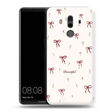 Силиконовый чехол на Huawei Mate 10 Pro с принтом для девочек