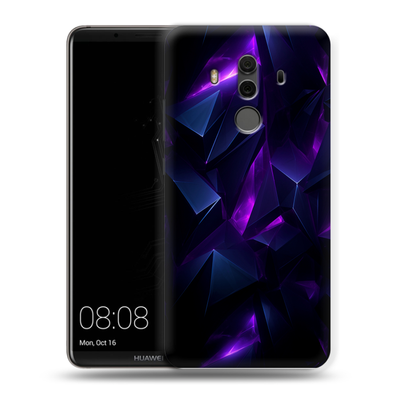 Силиконовый чехол на Huawei Mate 10 Pro с принтом Абстракиция Силиконовый чехол на Huawei Mate 10 Pro с принтом Абстракиция