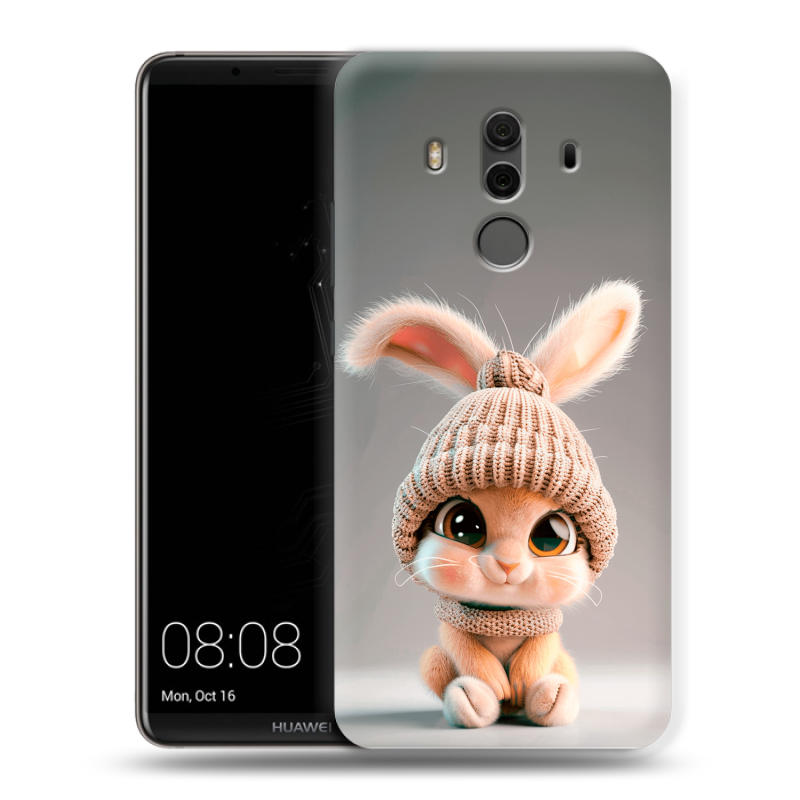 Силиконовый чехол на Huawei Mate 10 Pro с принтом Кролик Силиконовый чехол на Huawei Mate 10 Pro с принтом Кролик