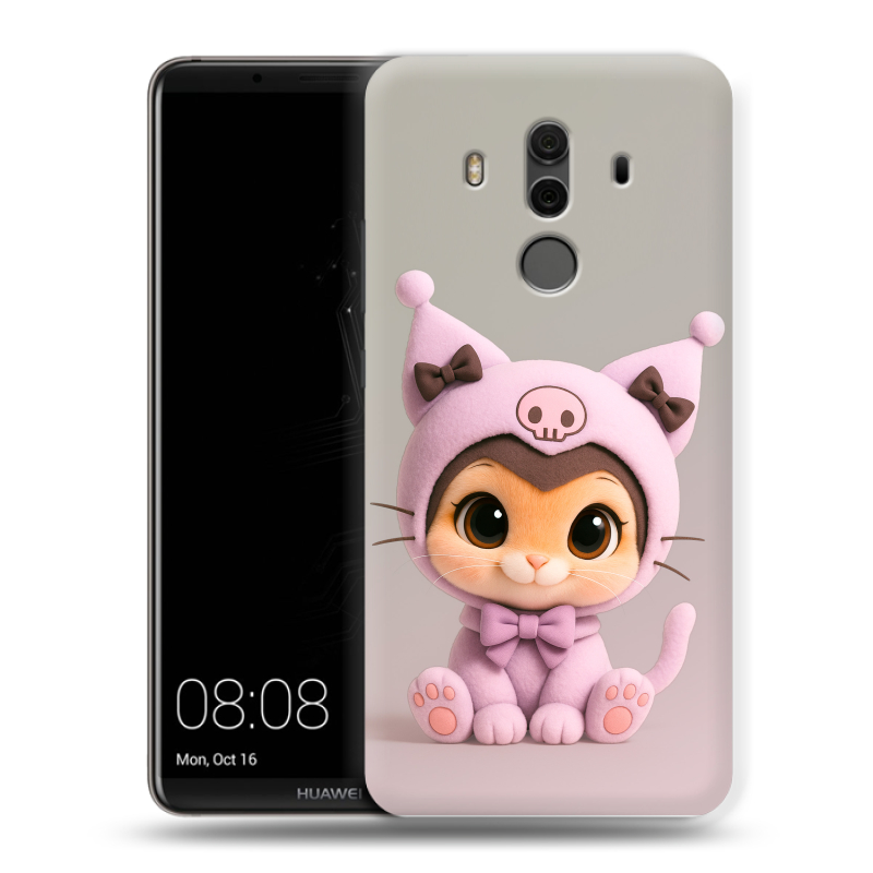 Силиконовый чехол на Huawei Mate 10 Pro с принтом Куроми Kuromi Силиконовый чехол на Huawei Mate 10 Pro с принтом Куроми Kuromi