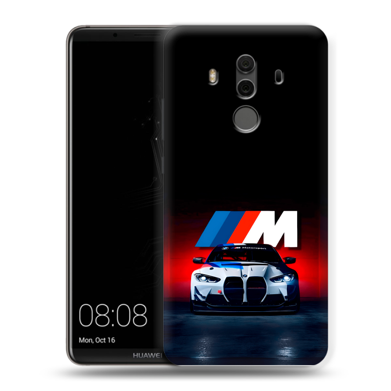 Пластиковый чехол на Huawei Mate 10 Pro с принтом БМВ BMW Пластиковый чехол на Huawei Mate 10 Pro с принтом БМВ BMW