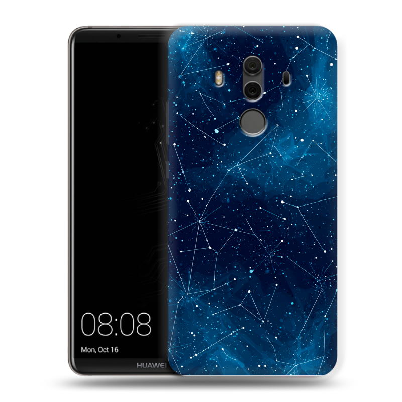Пластиковый чехол на Huawei Mate 10 Pro с принтом Космос звезды Пластиковый чехол на Huawei Mate 10 Pro с принтом Космос звезды