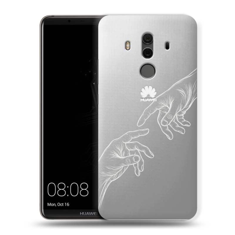 Силиконовый чехол на Huawei Mate 10 Pro с принтом Сотворение мира Силиконовый чехол на Huawei Mate 10 Pro с принтом Сотворение мира