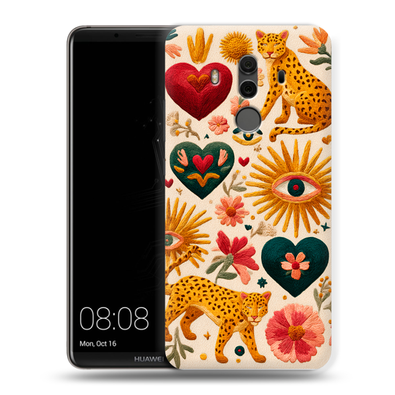 Пластиковый чехол на Huawei Mate 10 Pro с принтом Модный принт Пластиковый чехол на Huawei Mate 10 Pro с принтом Модный принт