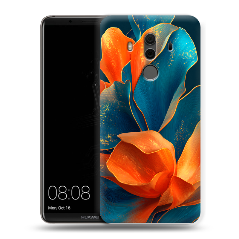 Силиконовый чехол на Huawei Mate 10 Pro с принтом Цветы Силиконовый чехол на Huawei Mate 10 Pro с принтом Цветы