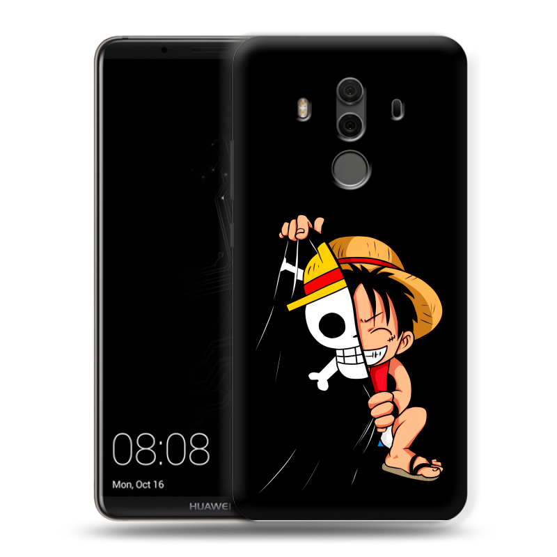 Пластиковый чехол на Huawei Mate 10 Pro с принтом One Piece Ван Пис Пластиковый чехол на Huawei Mate 10 Pro с принтом One Piece Ван Пис