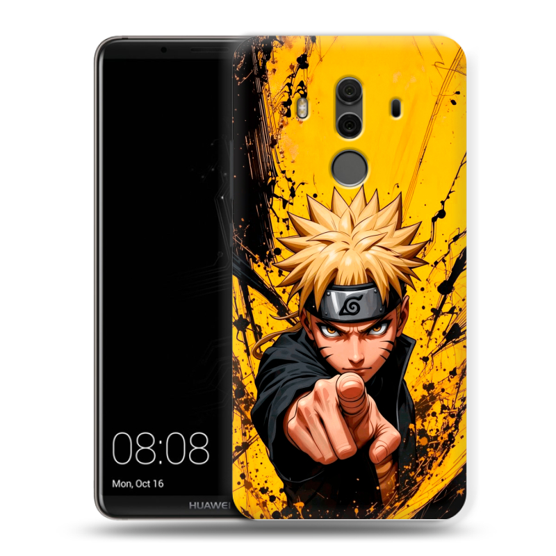 Пластиковый чехол на Huawei Mate 10 Pro с принтом Naruto Наруто Пластиковый чехол на Huawei Mate 10 Pro с принтом Naruto Наруто