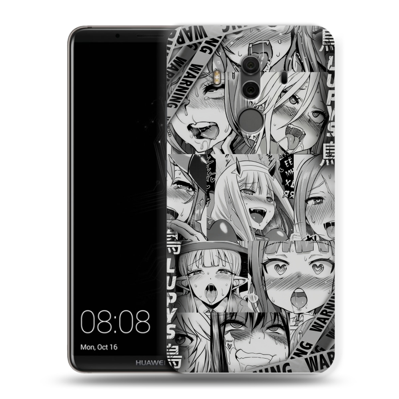 Силиконовый чехол на Huawei Mate 10 Pro с принтом Ahegao Ахегао Аниме Силиконовый чехол на Huawei Mate 10 Pro с принтом Ahegao Ахегао Аниме