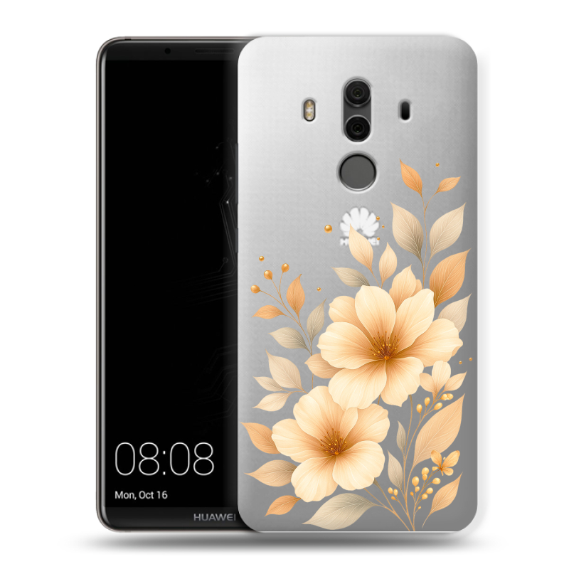 Силиконовый чехол на Huawei Mate 10 Pro с принтом для девушки Силиконовый чехол на Huawei Mate 10 Pro с принтом для девушки