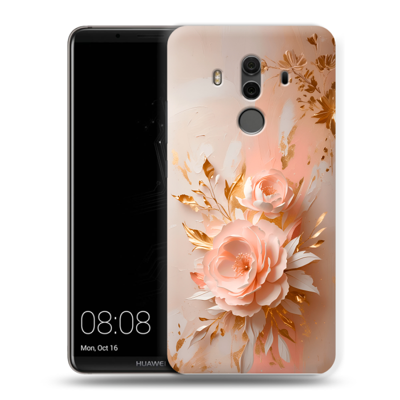 Силиконовый чехол на Huawei Mate 10 Pro с принтом женский Силиконовый чехол на Huawei Mate 10 Pro с принтом женский