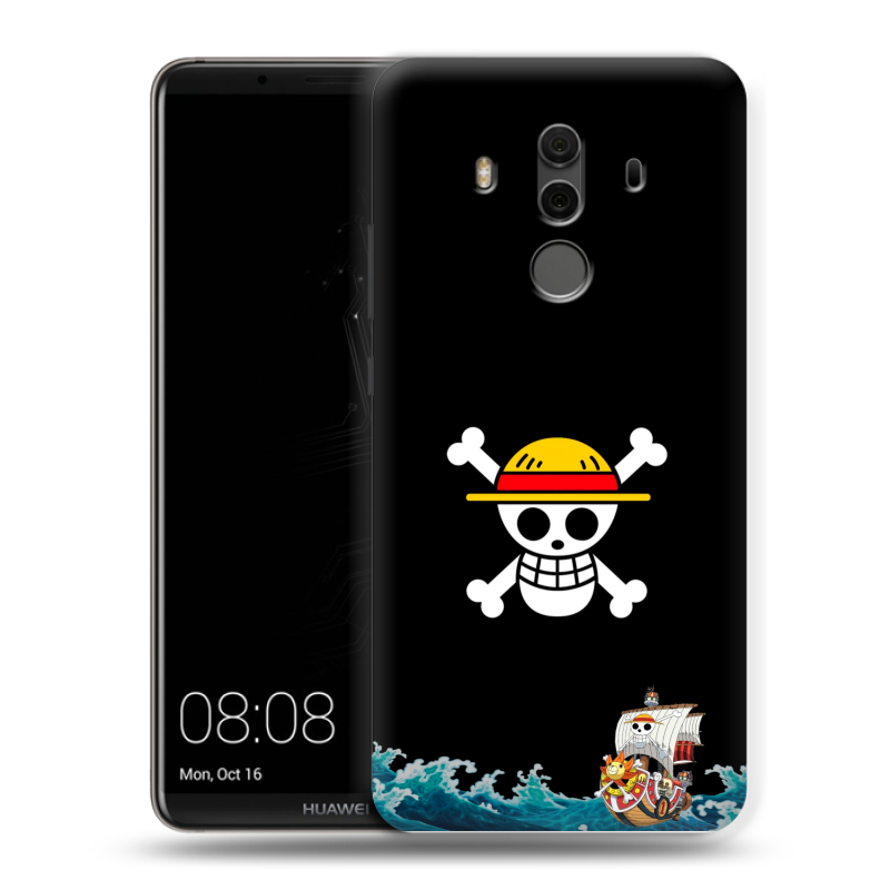 Силиконовый чехол на Huawei Mate 10 Pro с принтом One Piece Ван Пис Силиконовый чехол на Huawei Mate 10 Pro с принтом One Piece Ван Пис