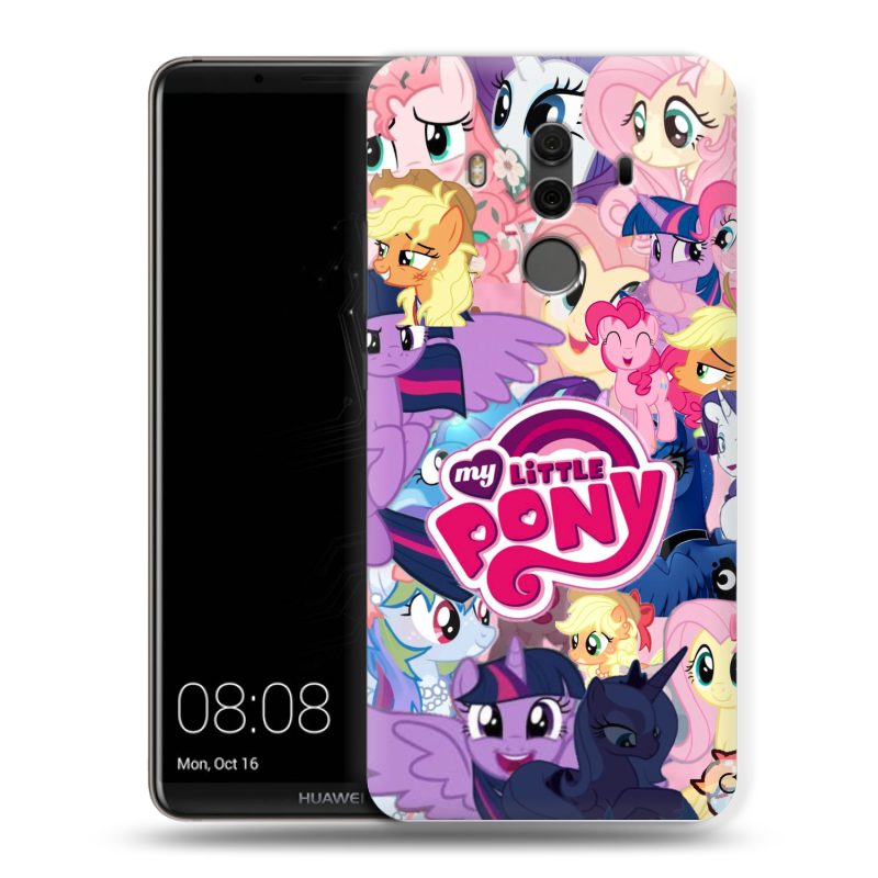 Силиконовый чехол на Huawei Mate 10 Pro с принтом My little pony Дружба чудо Силиконовый чехол на Huawei Mate 10 Pro с принтом My little pony Дружба чудо