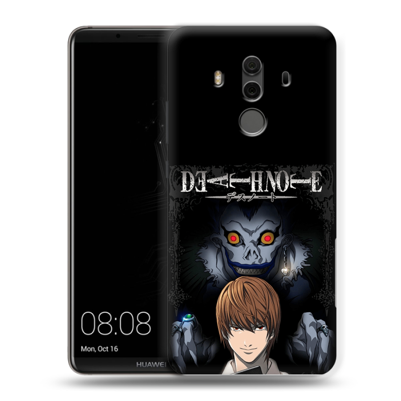 Силиконовый чехол на Huawei Mate 10 Pro с принтом Death note Тетрадь смерти Силиконовый чехол на Huawei Mate 10 Pro с принтом Death note Тетрадь смерти