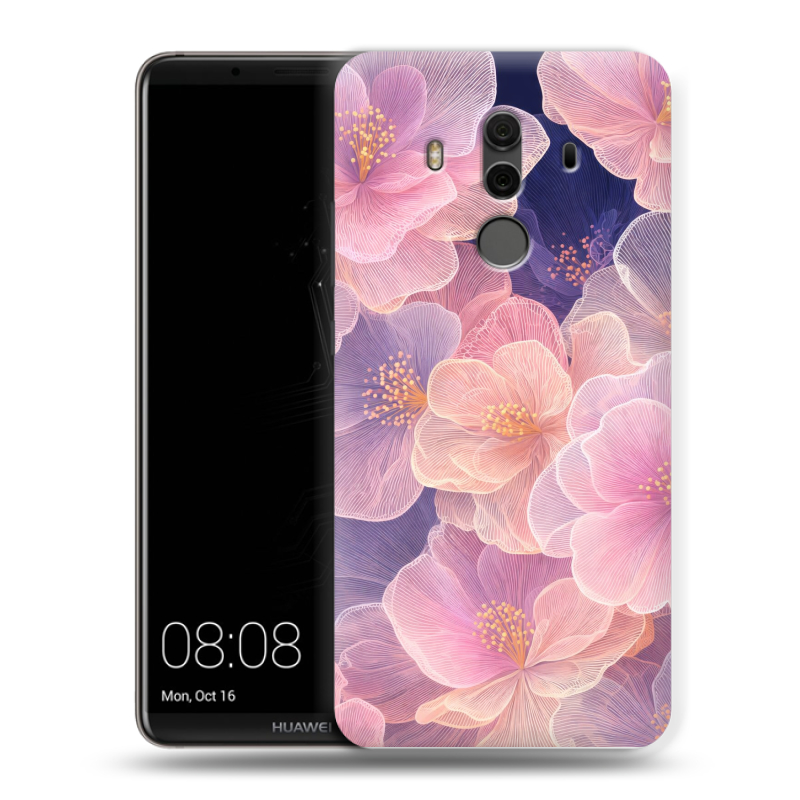 Пластиковый чехол на Huawei Mate 10 Pro с принтом женский Пластиковый чехол на Huawei Mate 10 Pro с принтом женский