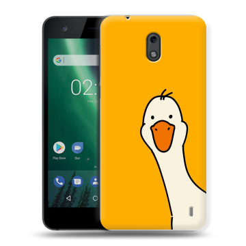 Силиконовый чехол на Nokia 2 с принтом Утка