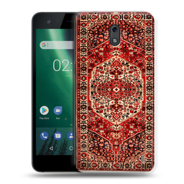 Силиконовый чехол на Nokia 2 с принтом Ковер