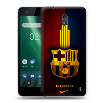 Силиконовый чехол на Nokia 2 с принтом Барселона Barcelona