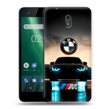 Силиконовый чехол на Nokia 2 с принтом БМВ BMW Силиконовый чехол на Nokia 2 с принтом БМВ BMW