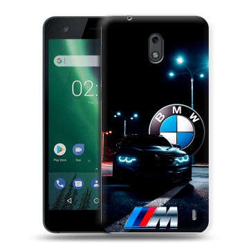 Силиконовый чехол на Nokia 2 с принтом БМВ BMW Силиконовый чехол на Nokia 2 с принтом БМВ BMW