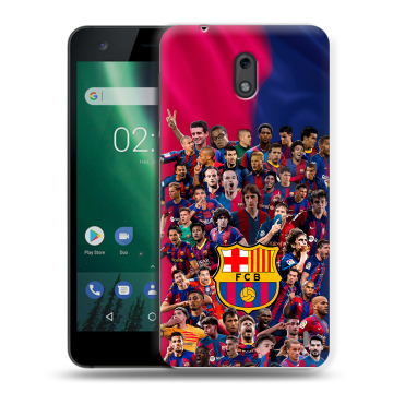 Силиконовый чехол на Nokia 2 с принтом Барселона Barcelona