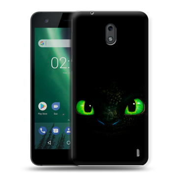 Силиконовый чехол на Nokia 2 с принтом Как приручить дракона Силиконовый чехол на Nokia 2 с принтом Как приручить дракона