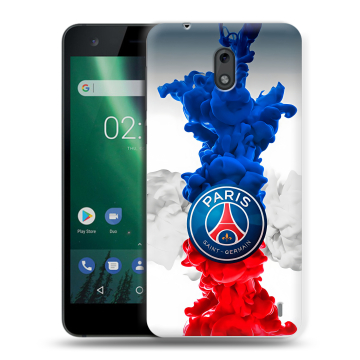 Силиконовый чехол на Nokia 2 с принтом PSG ПСЖ